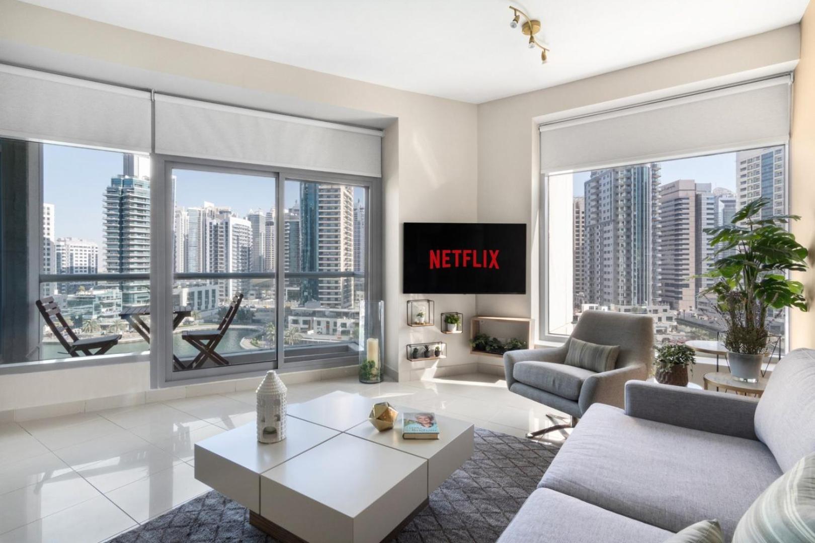 Guestready - Marina View | Fairfield Tower Lägenhet Dubai Exteriör bild